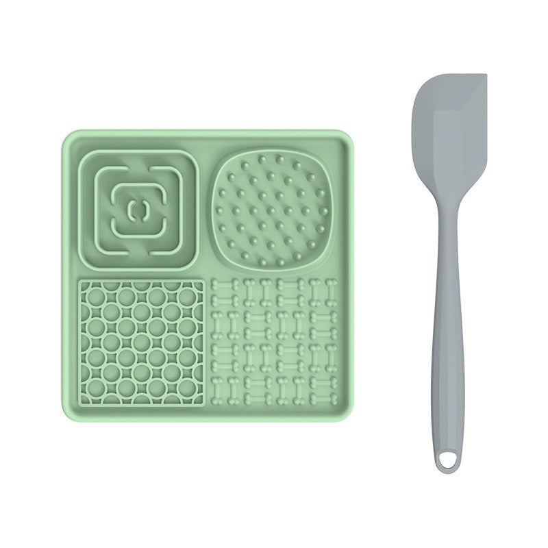 New pet licking pad Pet tableware Dog slow food pad Meal pad Sucker cup slow food pad Dog licking pad