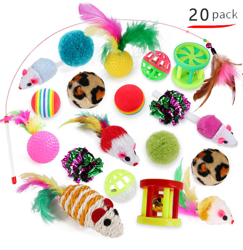 Cat Tunnel & Teaser Wand Set