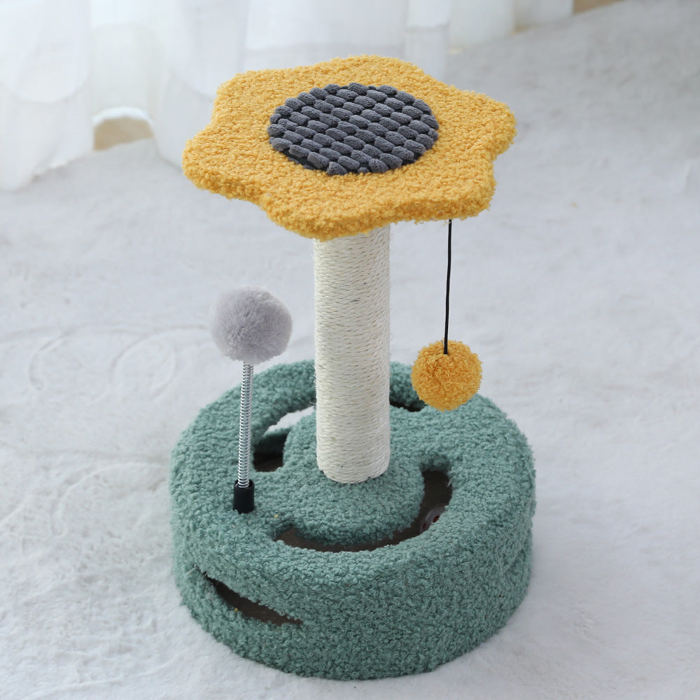 Cat Scratching Column Tree Toy