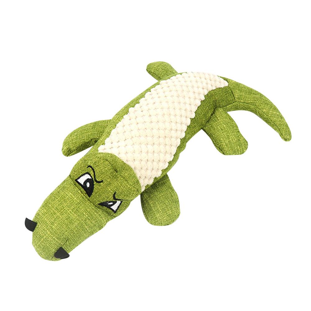 Dog Linen Plush Squeaky Chew Toy