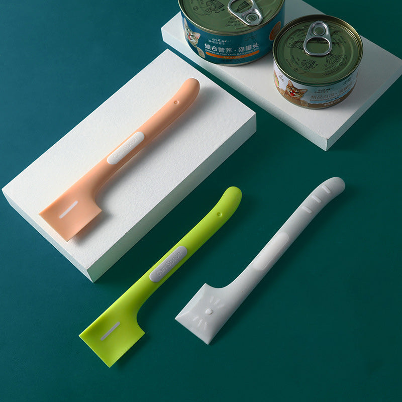 Cat Canned Spoon Dog Wet Food Pet Feeding Stirring Long Handle Cat Spoon Canned Open Lid Pet Canning Spoon