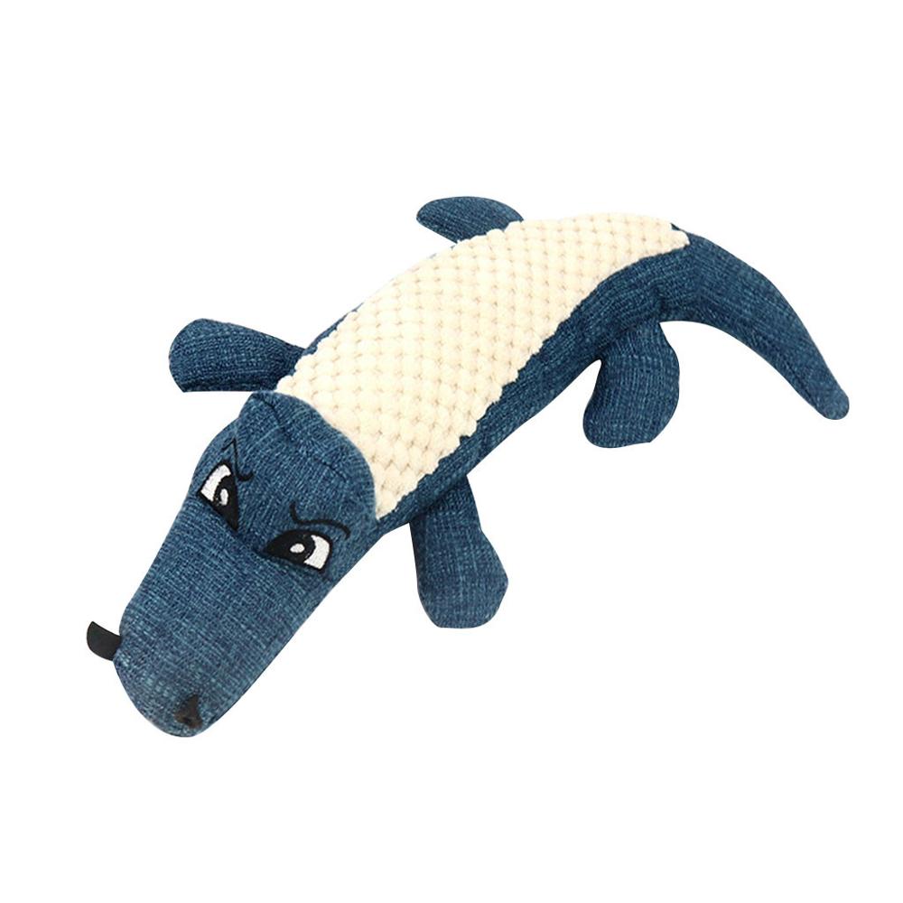 Dog Linen Plush Squeaky Chew Toy