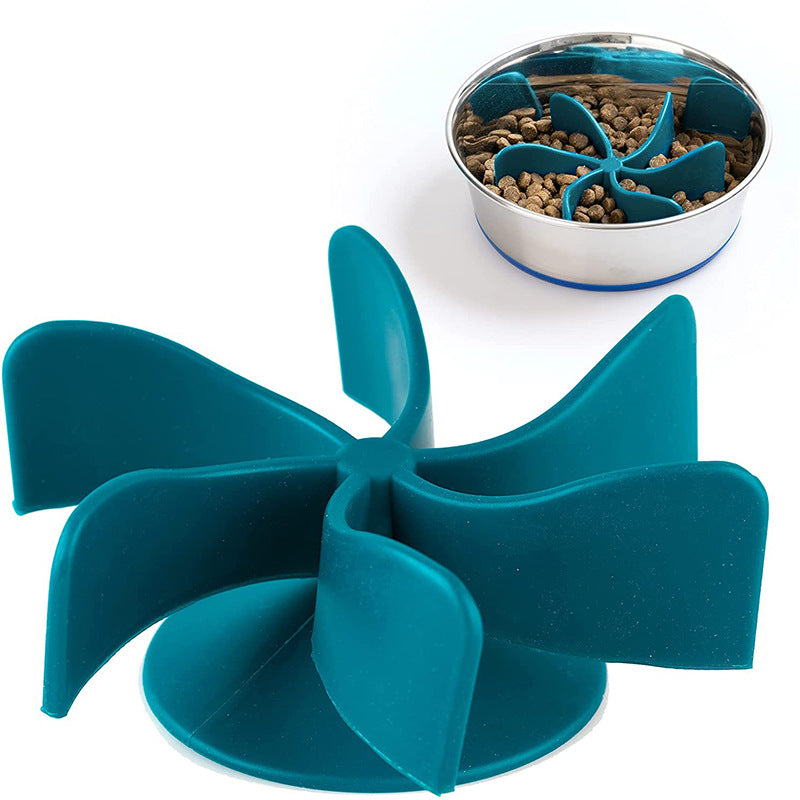OurPets Pet Feeder Propeller Dogs Slow Down Feeding Speed Protect Intestinal Feeder