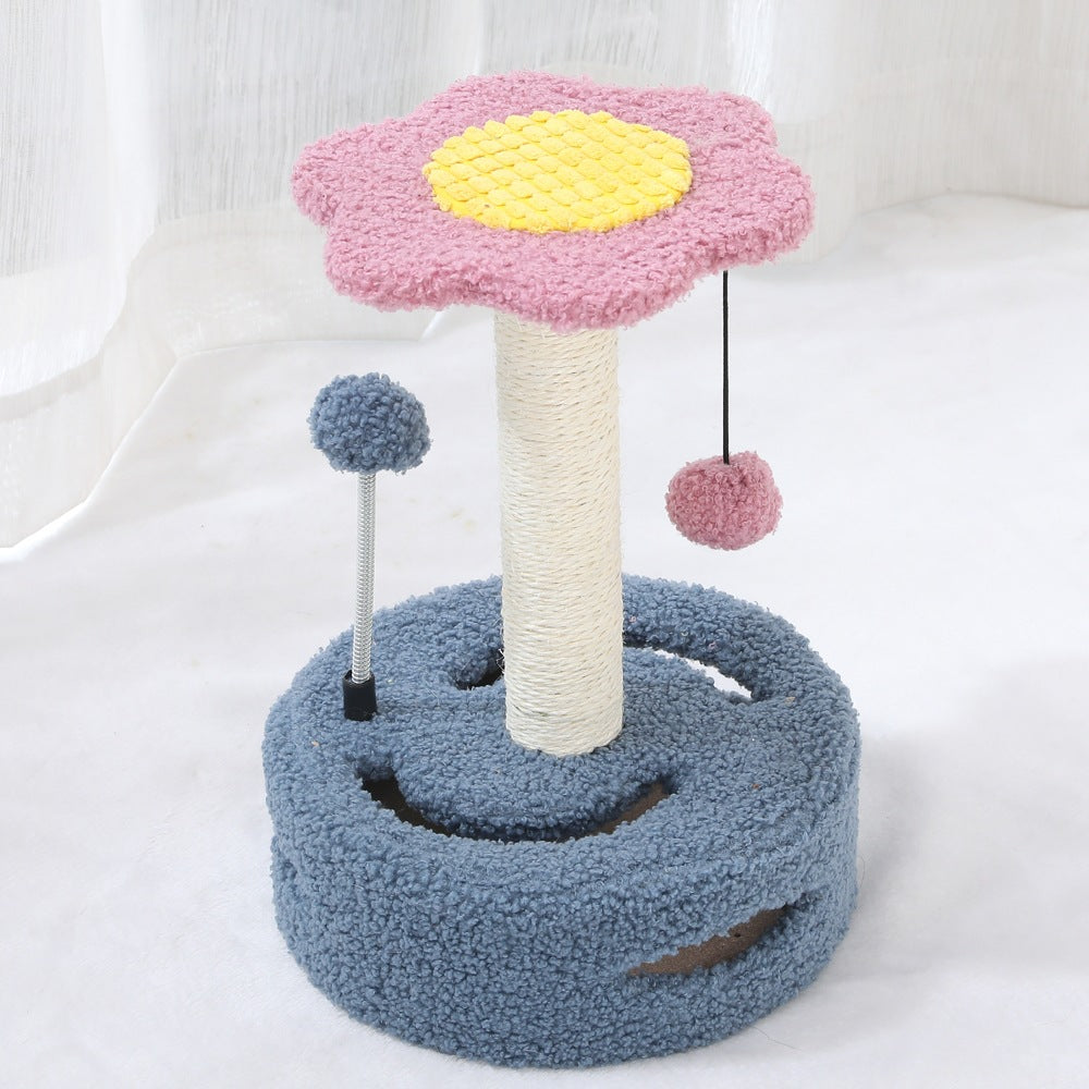 Cat Scratching Column Tree Toy