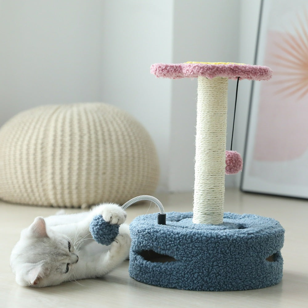 Cat Scratching Column Tree Toy