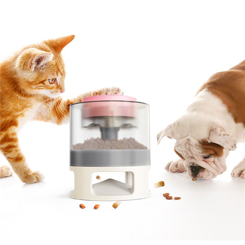 Anti Choke Training Dog Chew Leaking Slow Food Feeder Catapult Slow Bowl Food Device Dog Supplies Accessories