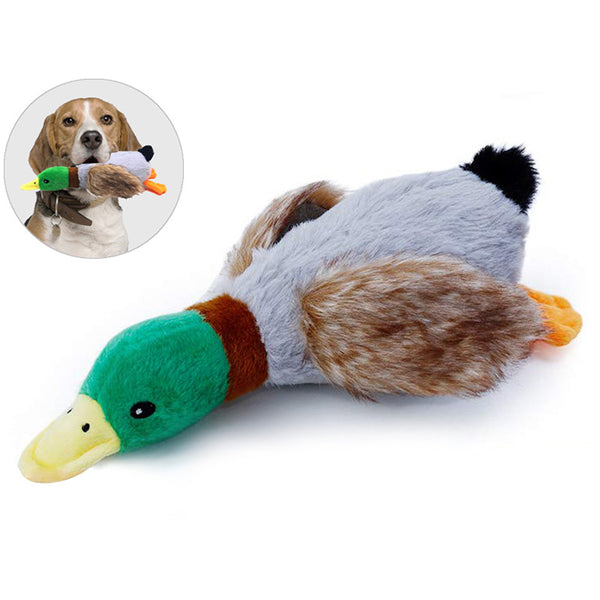 Plush Squeaky Duck Dog Toy