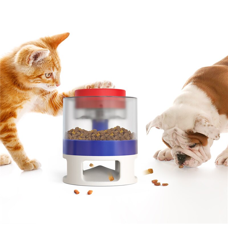 Anti Choke Training Dog Chew Leaking Slow Food Feeder Catapult Slow Bowl Food Device Dog Supplies Accessories