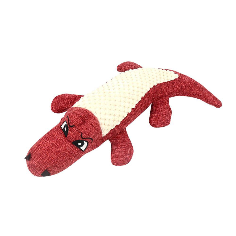 Dog Linen Plush Squeaky Chew Toy