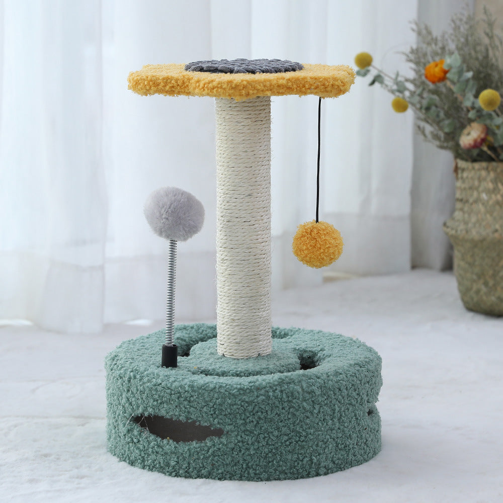 Cat Scratching Column Tree Toy