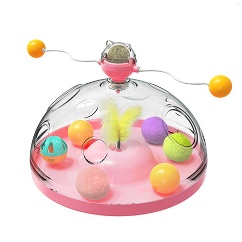 Cat Windmill Mint Treasure Toy