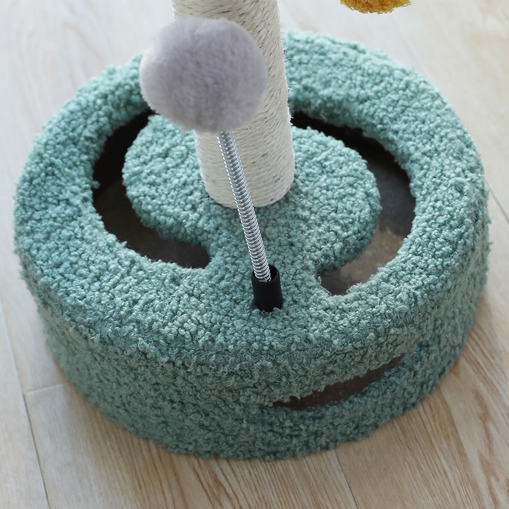 Cat Scratching Column Tree Toy