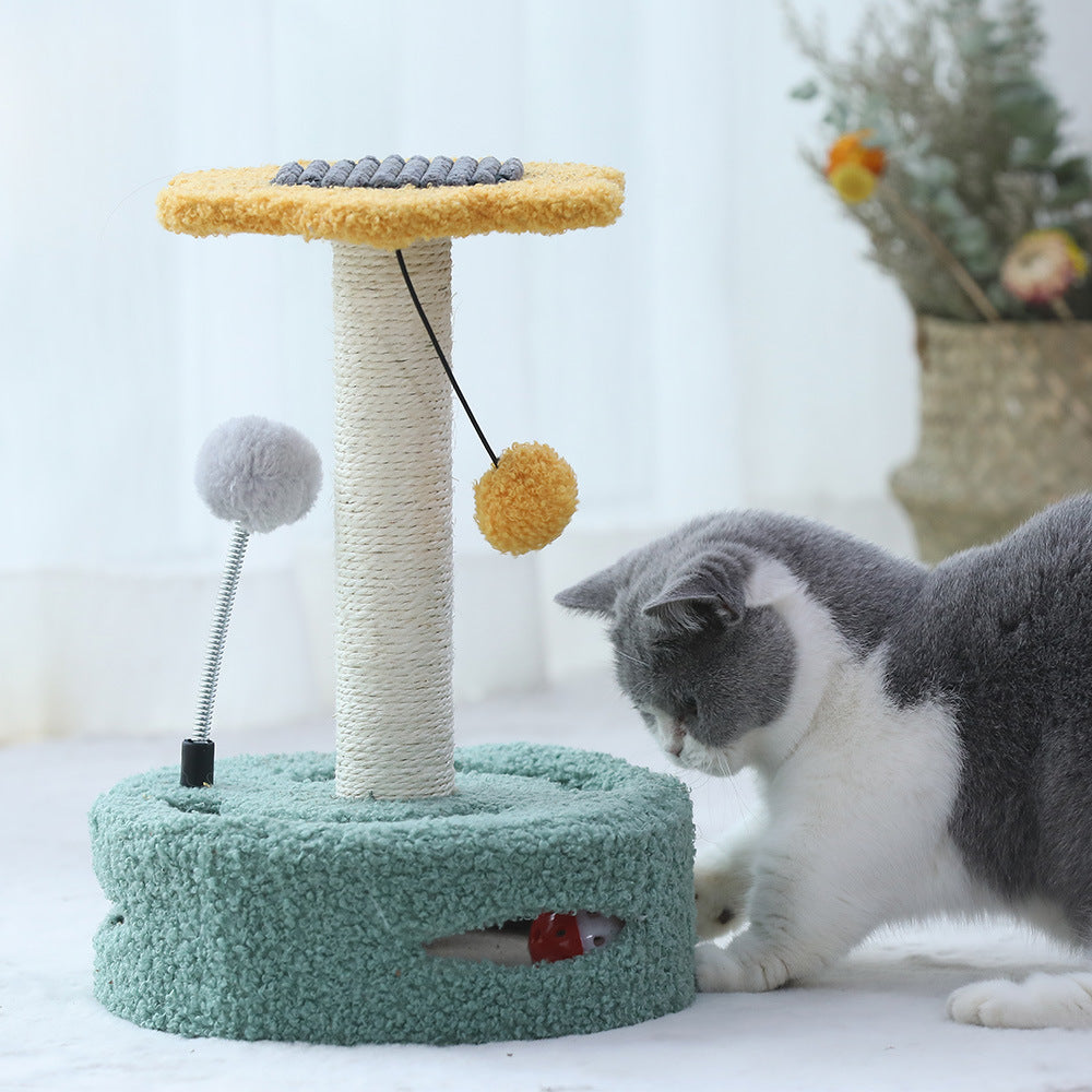Cat Scratching Column Tree Toy