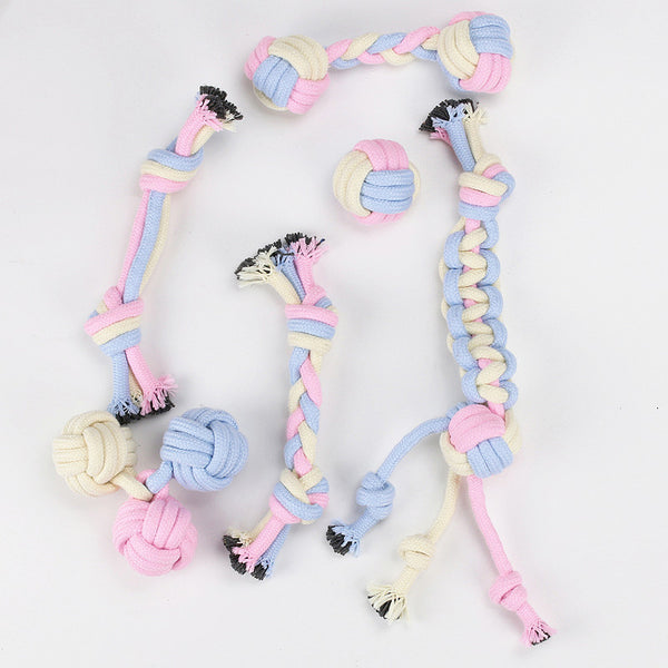 Cotton Rope Knot Dog Chew Toy